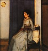 Fernand Khnopff Marie Monnom oil painting on canvas